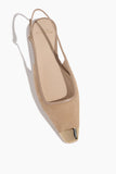 Alexandre Birman Ballet Flats Olivia Flat in Semolina/Light Gold Alexandre Birman Olivia Flat in Semolina/Light Gold