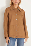 Apiece Apart Jackets Franke Swing Jacket in Camel Apiece Apart Franke Swing Jacket in Camel