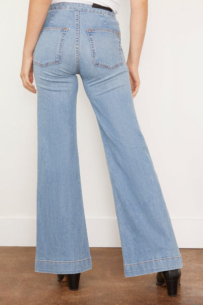 Askk NY Jeans Brick House Wide Leg Jean in Harbour Askk NY Brick House Wide Leg Jean in Harbour