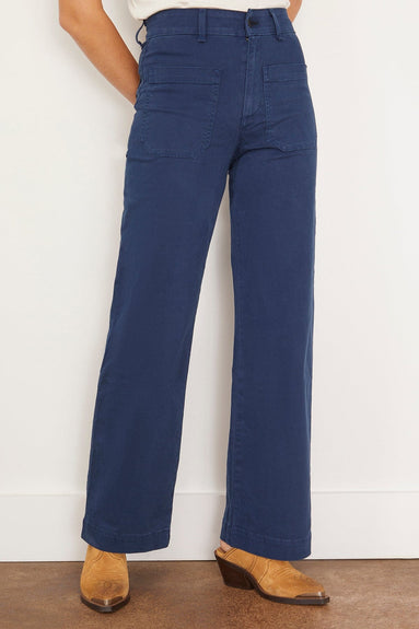 Askk NY Pants Sailor Twill Pant in Navy Askk NY Sailor Twill Pant in Navy