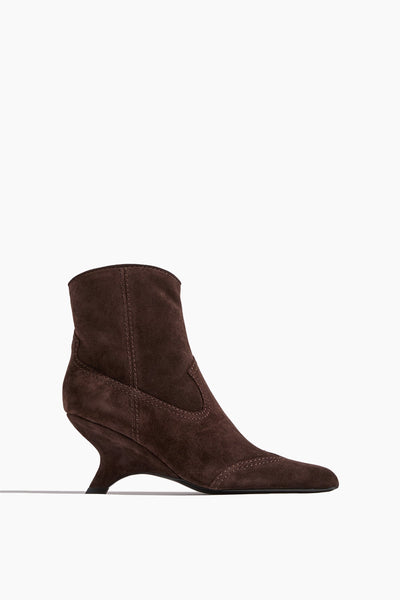 Shadow Western Suede Boot in Cacao