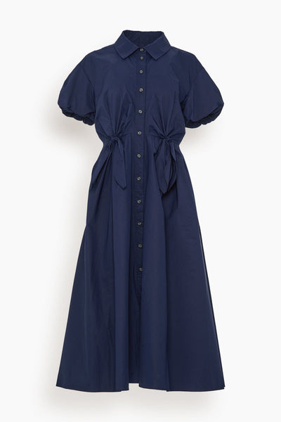 Elza Dress in Maritime Blue