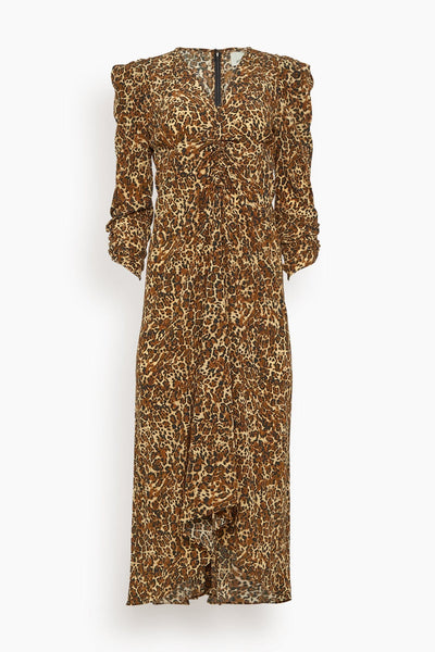 Albini Dress in Leopard