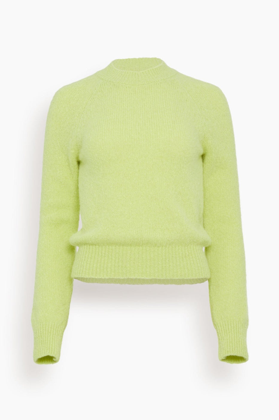 Dries Van Noten Sweaters Texas Sweater in Lime Dries Van Noten Texas Sweater in Lime