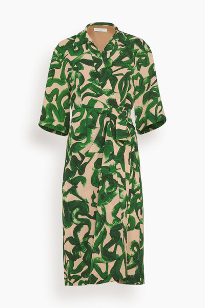 Dakolai Dress in Green