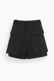 Plan C Shorts Cady Shorts in Black Plan C Cady Shorts in Black