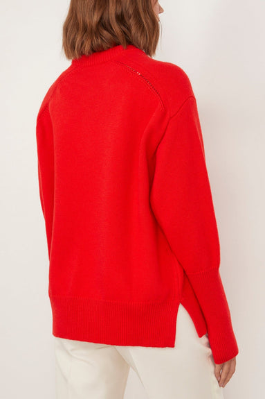 Bite Studios Sweaters Fine Wool Knit Crew Neck Sweater in Scarlet Bite Studios Fine Wool Knit Crew Neck Sweater in Scarlet