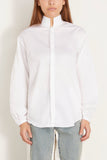 Bourrienne Paris Tops Poetesse Shirt in White Bourrienne Paris Poetesse Shirt in White