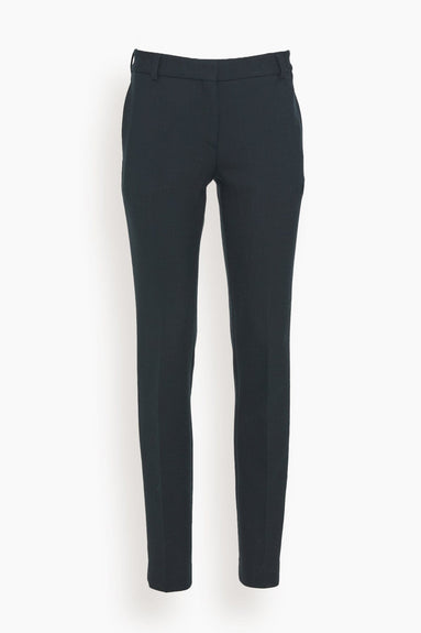 Toteme Pants Low-Waist Slim Trousers in Black Toteme Low-Waist Slim Trousers in Black