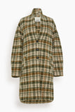 Etoile Isabel Marant Coats Gabriel Coat in Khaki/Ecru Isabel Marant Etoile Gabriel Coat in Khaki/Ecru