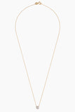 Lauren Joy Mini Disc Necklace in 14k Yellow Gold