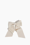 Gigi Burris Hair Accessories Indre Bow in Alabaster