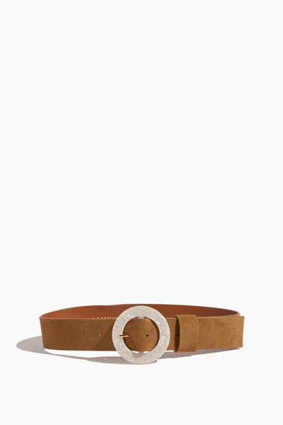 Louise Belt in Camel Suede