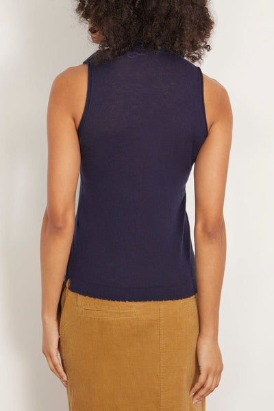 Dorothee Schumacher Tops Delicate Statements Top in True Navy Dorothee Schumacher Delicate Statements Top in True Navy