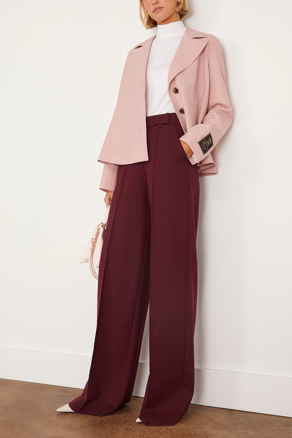 Emotional Essence Pants in Dark Burgundy