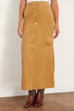 Dorothee Schumacher Skirts Twisted Structure Skirt in Dusty Camel Dorothee Schumacher Twisted Structure Skirt in Dusty Camel