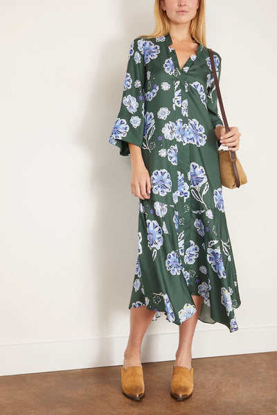 Dorothee Schumacher Casual Dresses Big Garden Dress in Green Big Garden Dress in Green