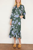 Dorothee Schumacher Casual Dresses Big Garden Dress in Green Big Garden Dress in Green