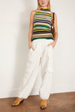 Dorothee Schumacher Pants Twisted Structure Pant in Camellia White Twisted Structure Pant in Camellia White