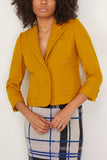 Dries Van Noten Jackets Bamis Jacket in Mustard Dries Van Noten Bamis Jacket in Mustard