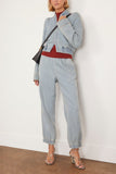 Dries Van Noten Pants Piker Denim Pant in Ice Blue Dries Van Noten Piker Denim Pant in Ice Blue