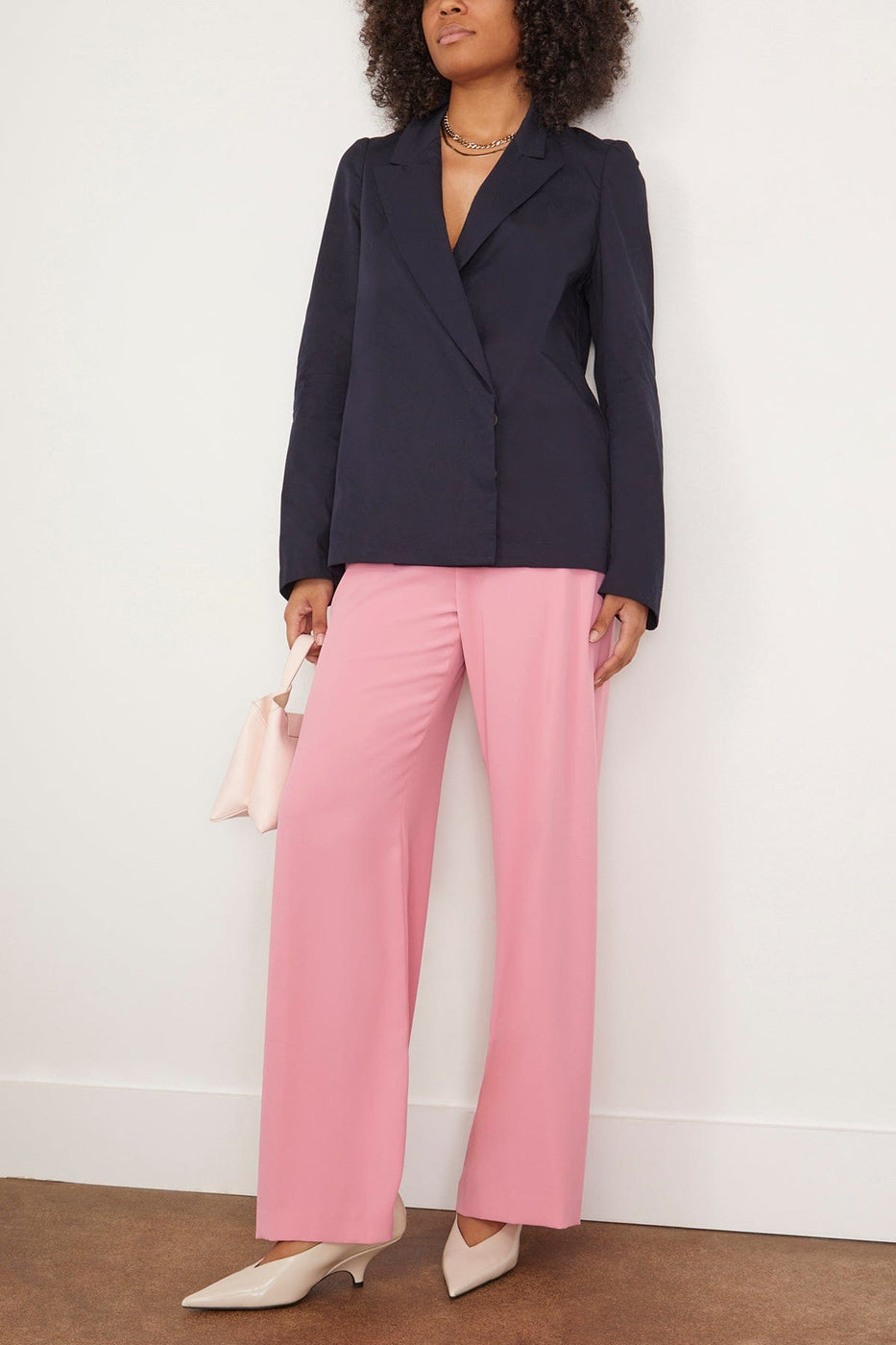 Dries Van Noten Pants Puvis Bis Long Pant in Pink Dries Van Noten Puvis Bis Long Pant in Pink