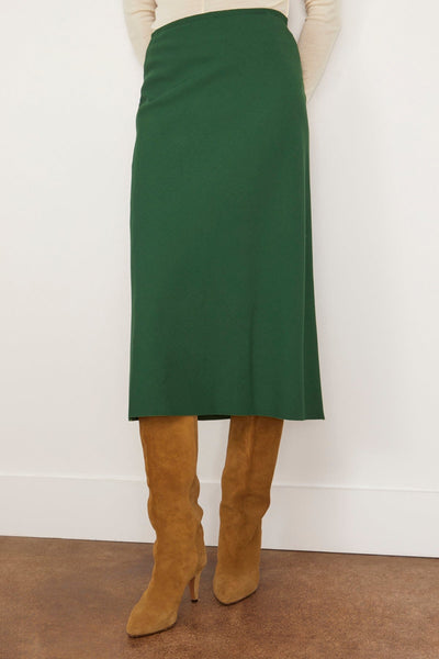 Dries Van Noten Skirts Separ Skirt in Emerald Dries Van Noten Separ Skirt in Emerald