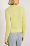 Dries Van Noten Sweaters Texas Sweater in Lime Dries Van Noten Texas Sweater in Lime