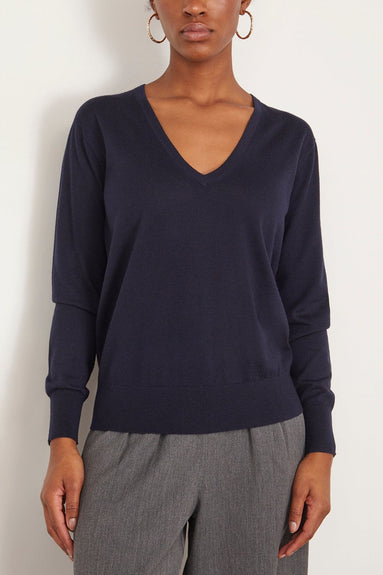 Dries Van Noten Sweaters Tuomas Sweater in Navy Dries Van Noten Tuomas Sweater in Navy