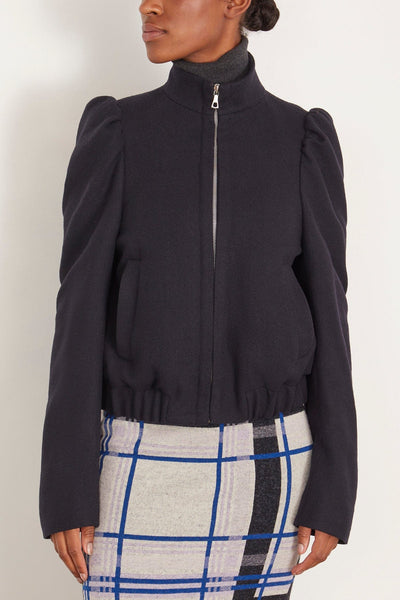 Dries Van Noten Jackets Vinky Jacket in Navy Dries Van Noten Vinky Jacket in Navy