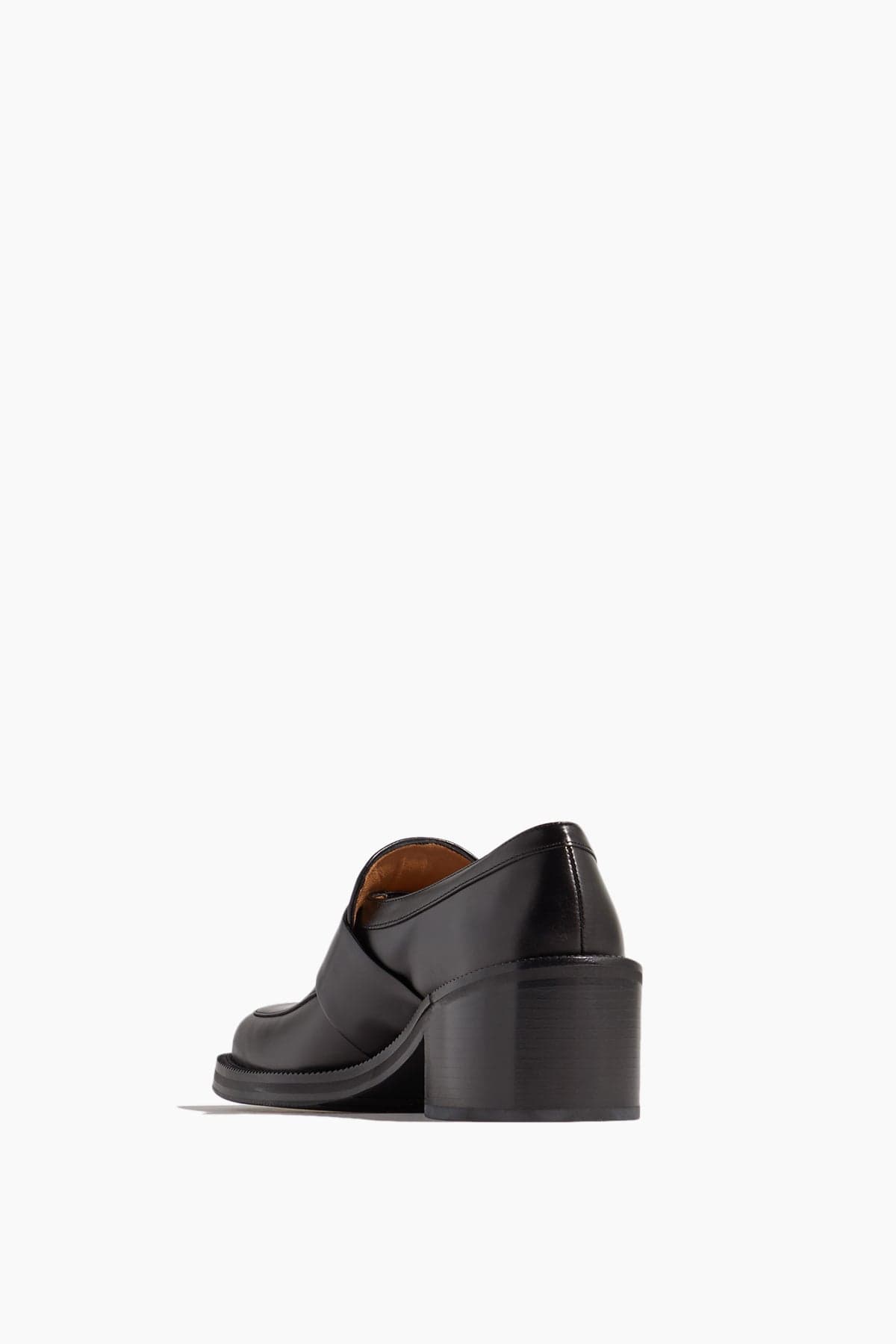 Dries Van Noten Loafers Heeled Loafer in Black Dries Van Noten Heeled Loafer in Black