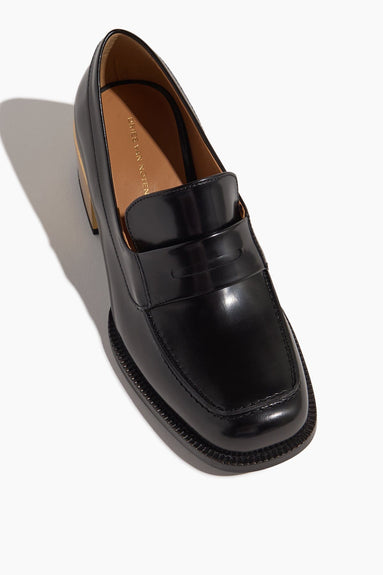 Dries Van Noten Loafers Heeled Loafer in Black Dries Van Noten Heeled Loafer in Black