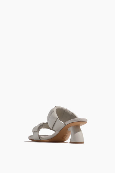 Dries Van Noten Strappy Heels Puffy Patent Leather Heel in Off White Dries Van Noten Puffy Patent Leather Heel in Off White