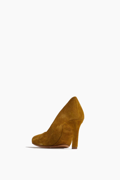 Dries Van Noten Pumps Suede Pump in Mustard Dries Van Noten Suede Pump in Mustard