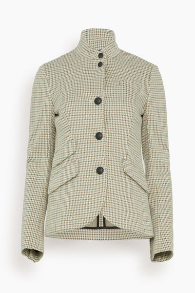 Slade Italian Plaid Blazer in Gray Multi