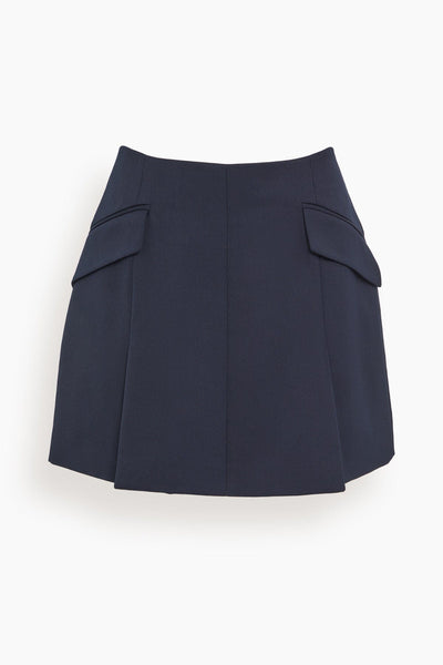 Tailored Blazer Skirt in Navy