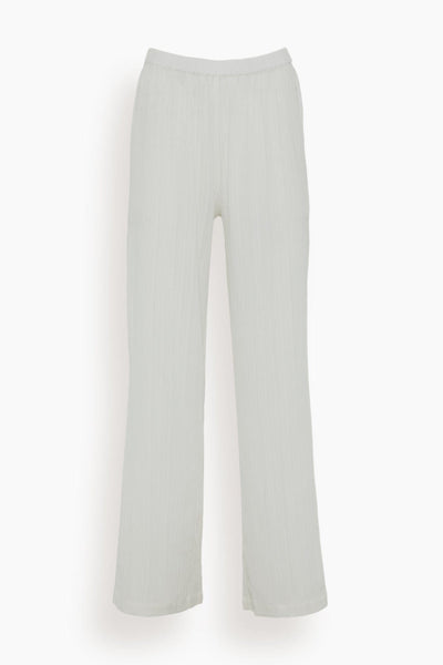 The Milly Pant in Optic White