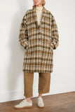 Etoile Isabel Marant Coats Gabriel Coat in Khaki/Ecru Isabel Marant Etoile Gabriel Coat in Khaki/Ecru