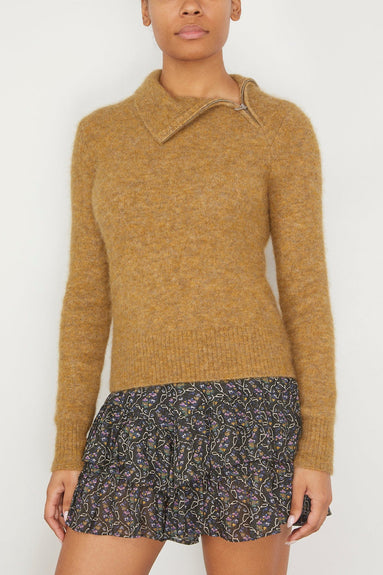 Etoile Isabel Marant Sweaters Odelle Turtleneck Sweater in Honey Isabel Marant Odelle Turtleneck Sweater in Honey