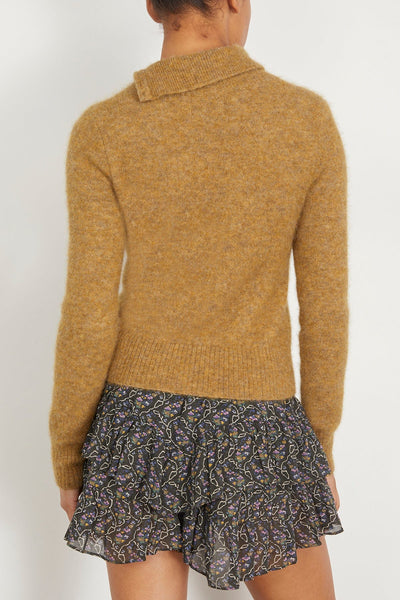 Etoile Isabel Marant Sweaters Odelle Turtleneck Sweater in Honey Isabel Marant Odelle Turtleneck Sweater in Honey