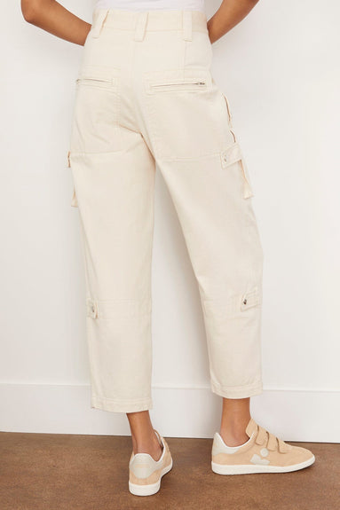 Etoile Isabel Marant Pants Jannick Pants in Ecru Isabel Marant Etoile Jannick Pants in Ecru