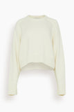 Loulou Studio Sweaters Bruzzi Oversized Sweater in Ivory Loulou Studio Bruzzi Oversized Sweater in Ivory