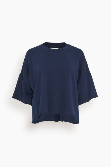 Xirena Sweatshirts Romeo Sweatshirt in Navy Xirena Romeo Sweatshirt in Navy