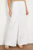 Forte Forte Pants Chic Cotton Gabardine Palazzo Pant in Puro Forte Forte Chic Cotton Gabardine Palazzo Pant in Puro