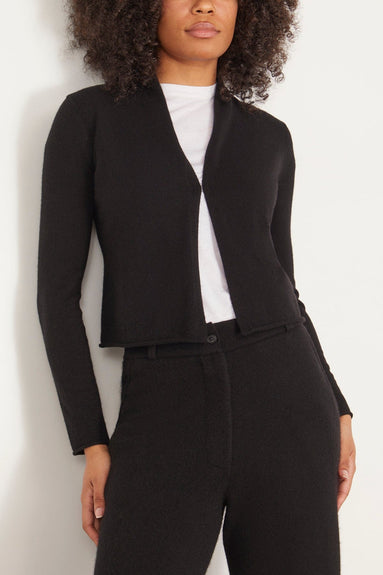 Guest In Residence Sweaters Stealth Cardigan in Black Guest in Residence Stealth Cardigan in Black