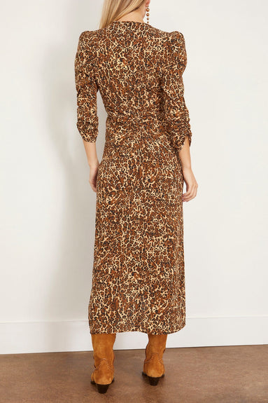 Isabel Marant Casual Dresses Albini Dress in Leopard Isabel Marant Albini Dress in Leopard