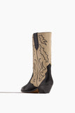 Isabel Marant Ankle Boots Duerto Boot in Black/Ecru Isabel Marant Duerto Boot in Black/Ecru