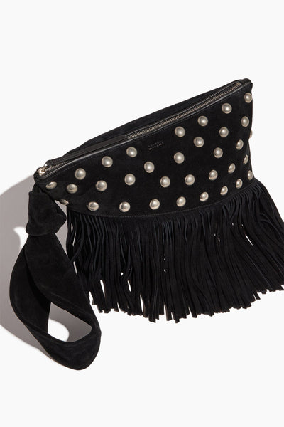 Isabel Marant Clutches Faro Clutch Bag in Black Isabel Marant Faro Clutch Bag in Black