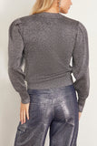 Etoile Isabel Marant Sweaters Kelaya Houston Sweater in Silver Isabel Marant Etoile Kelaya Houston Sweater in Silver