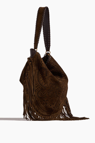 Isabel Marant Shoulder Bags Oskan Hobo Bag in Bronze Isabel Marant Oskan Hobo Bag in Bronze